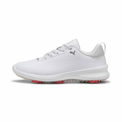 Puma Women's Ignite Blaze 2 Golf Shoes 2025 WHITE/PEACH FROST