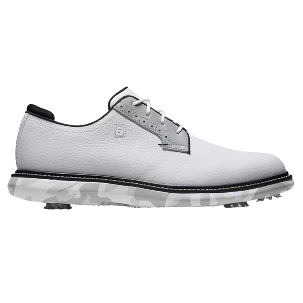 Footjoy Traditions Blucher Golf Shoes 2025 WHITE CAMO