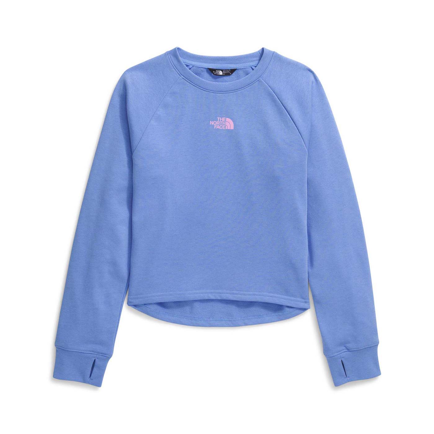 The North Face Junior's Clover Terry Crew 2025 0YI VIRTUAL BLUE