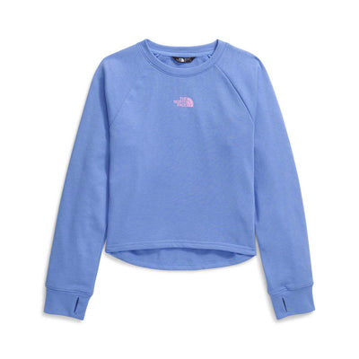 The North Face Junior's Clover Terry Crew 2025 0YI VIRTUAL BLUE