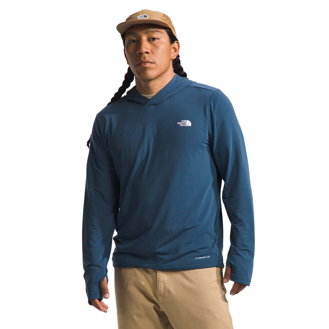 The North Face Men's Adventure Sun Hoodie 2025 SHADY BLUE
