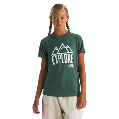 The North Face Junior's Adventure Short-Sleeve Graphic Tee 2025