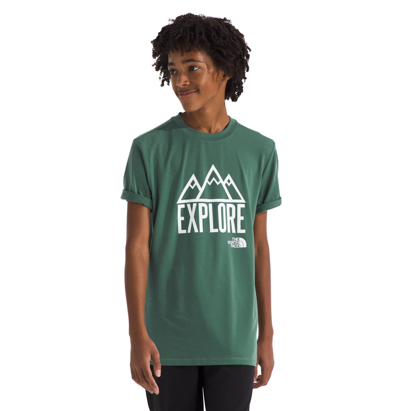 The North Face Junior's Adventure Short-Sleeve Graphic Tee 2025