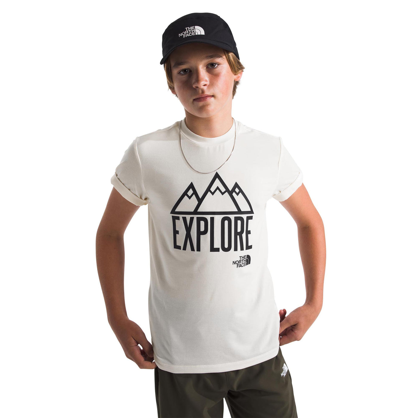 The North Face Junior's Adventure Short-Sleeve Graphic Tee 2025