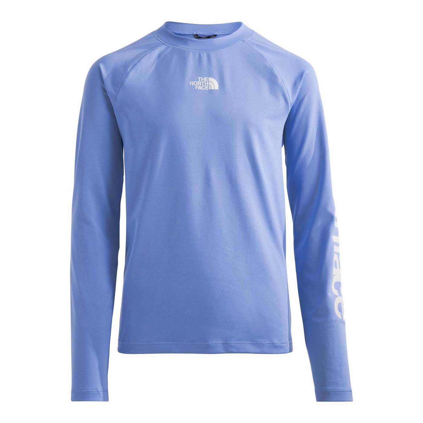 The North Face Junior's Amphibious Long-Sleeve Tee 2025 0YI VIRTUAL BLUE