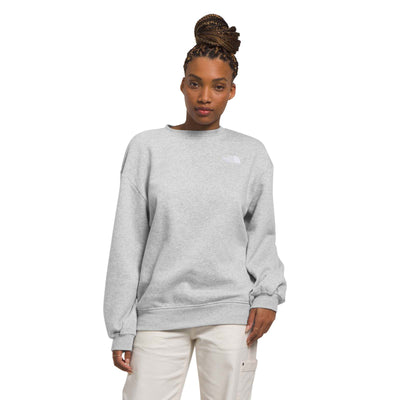 The North Face Women's Evolution Oversized Crew 2025 DYX TNF LIGHT GREY HEATHER