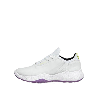 ECCO Women's H5 Lace Golf Shoes 2025 WHITE/LAVENDER