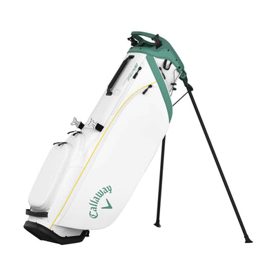 Callaway Hyperlite Zero Stand Bag 2025 WHITE/GREEN/GOLDEN RED