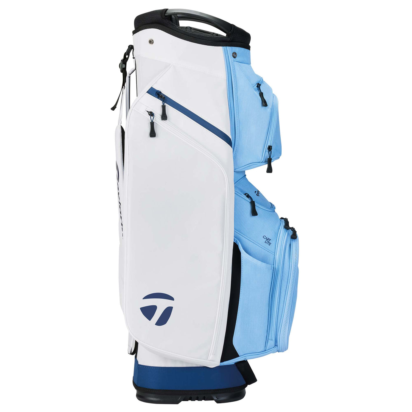 TaylorMade Cart Lite White-Light Blue Golf Bag 2025