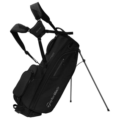 TaylorMade FlexTech Crossover Stand Bag - Black 2025 BLACK/WHITE