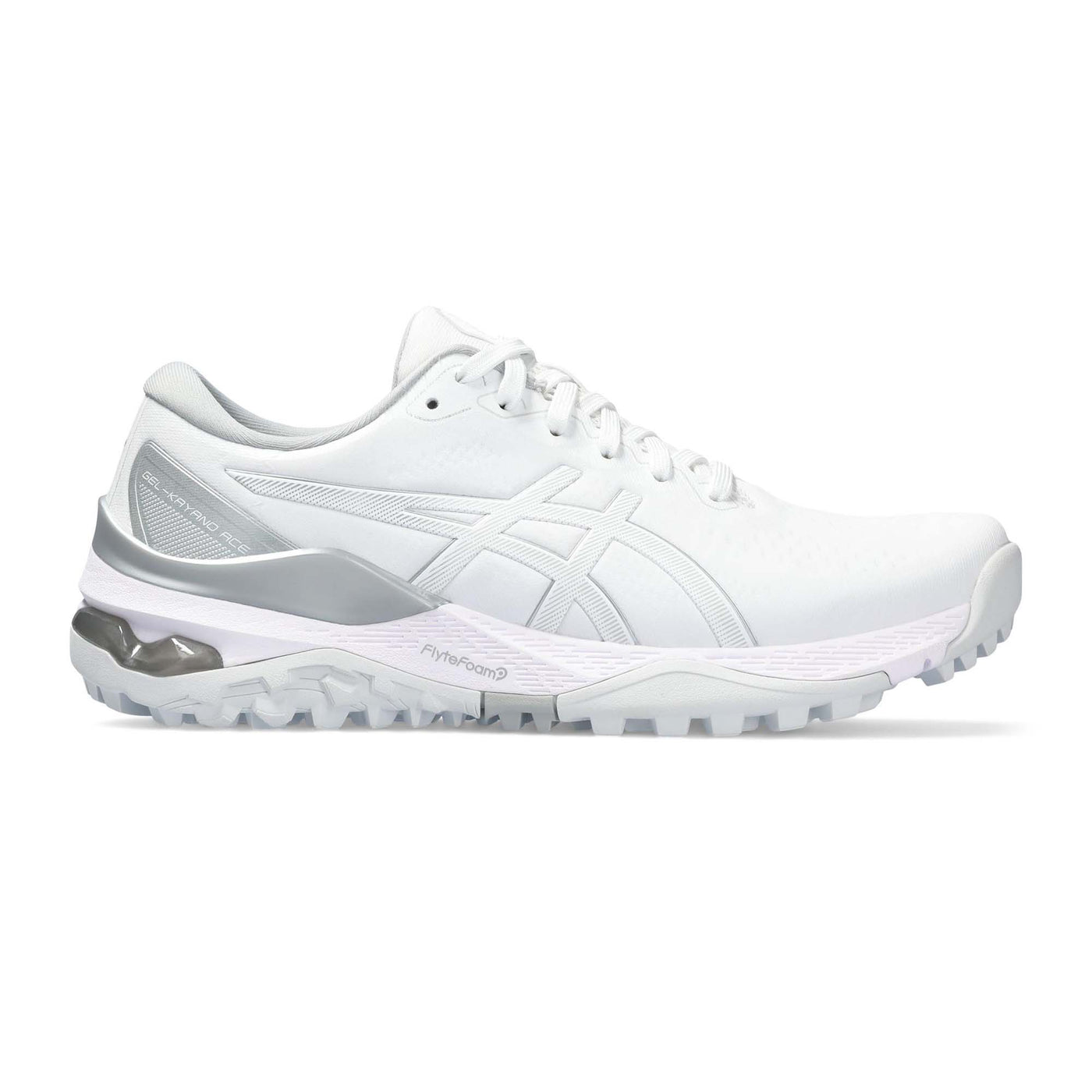 ASICS Women's Gel-Kayano Ace 2 Golf Shoes 2025 WHITE/SILVER