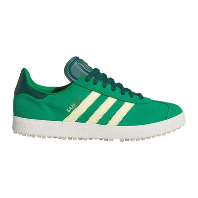 Adidas Originals Gazelle Spikeless Golf Shoes 2025 GREEN/ALMOST YELLOW/COLLEGIATE GREEN
