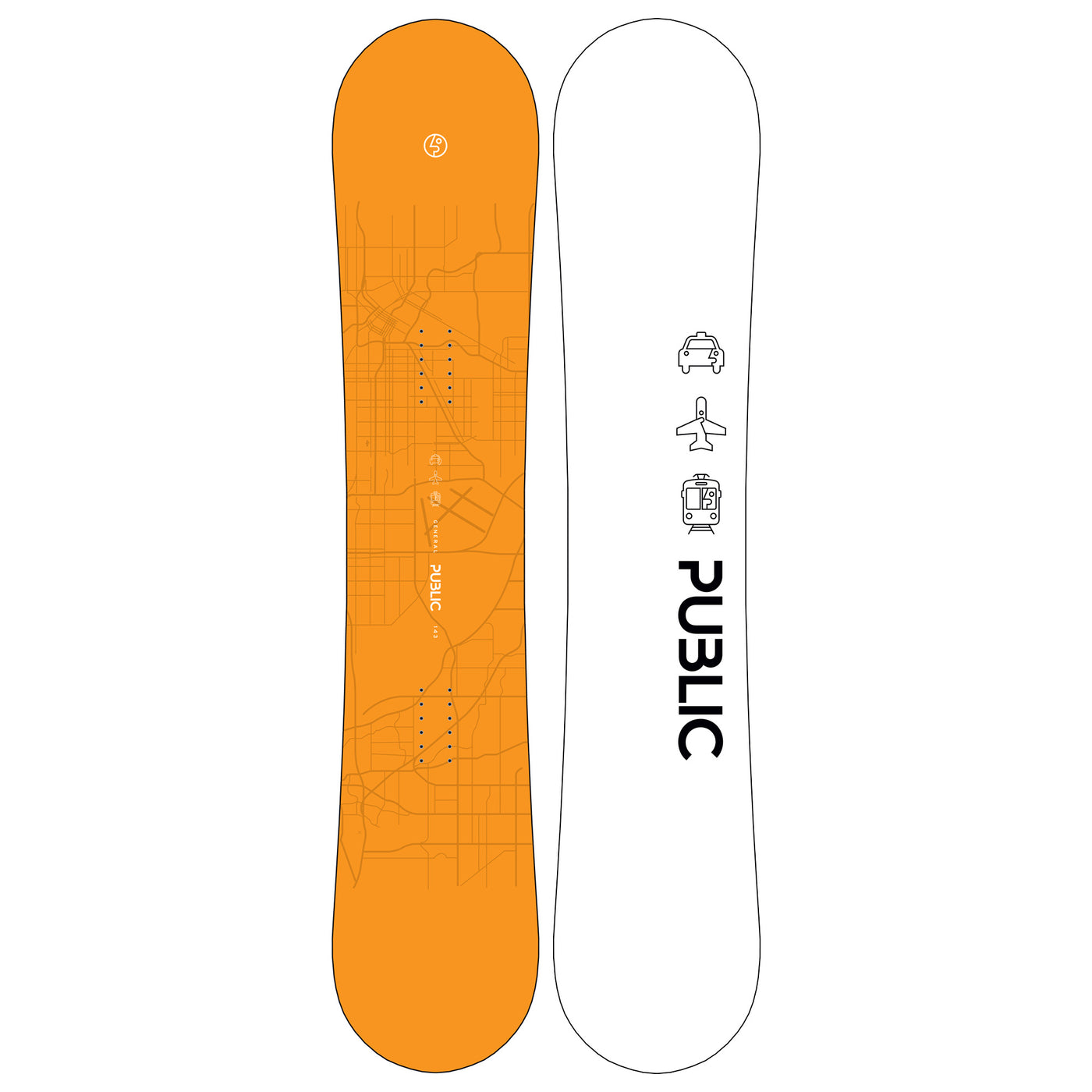 Public General Public Snowboard 2026 143