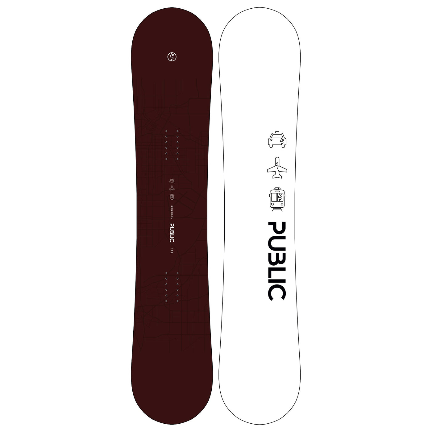 Public General Public Snowboard 2026 150