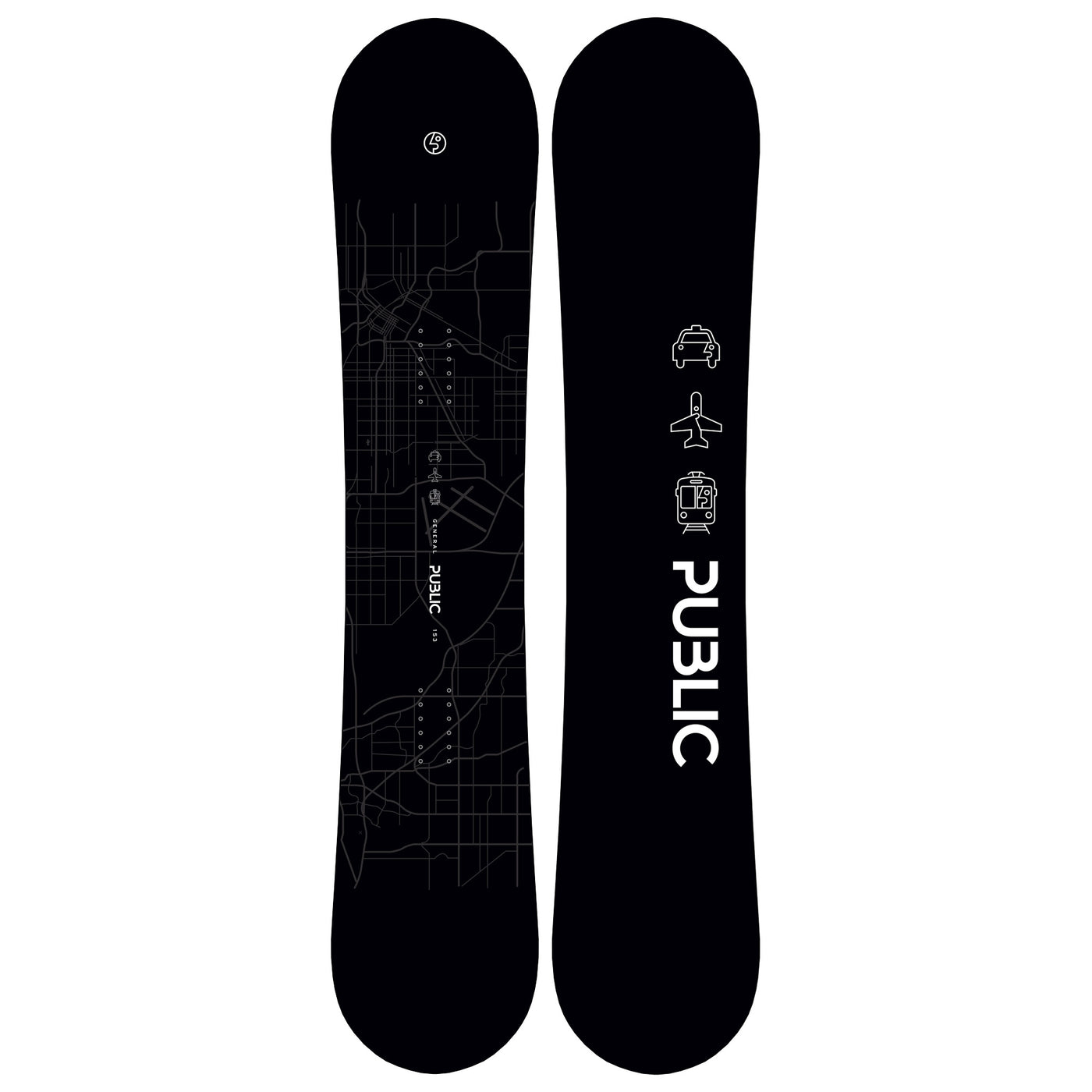 Public General Public Snowboard 2026 153