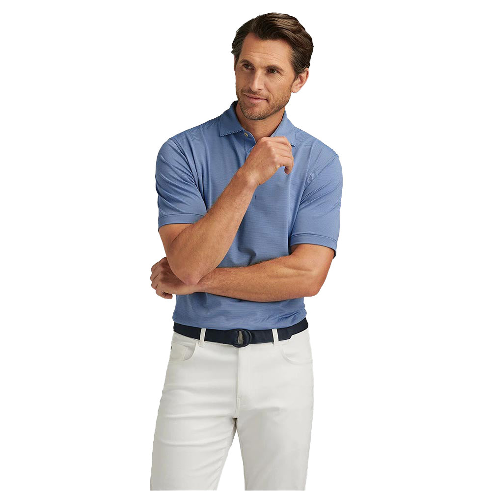 Peter Millar Men's Jubilee Performance Jersey Polo Shirt 2025