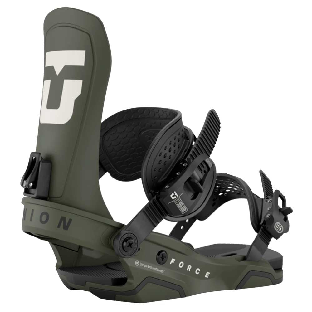 Union Men's Force Snowboard Bindings 2026 ARMY GREEN