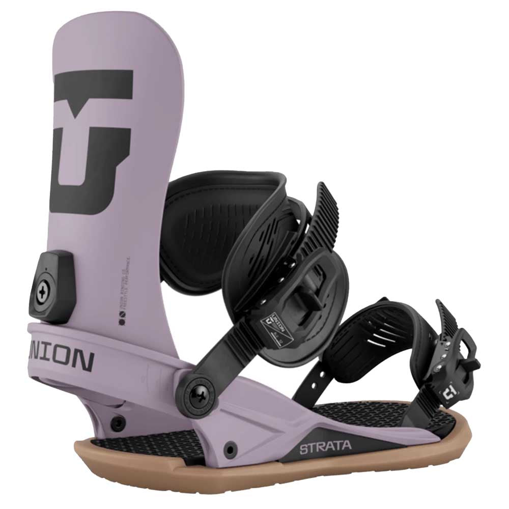 Union Men's Strata Snowboard Bindings 2026 GREY VIOLET