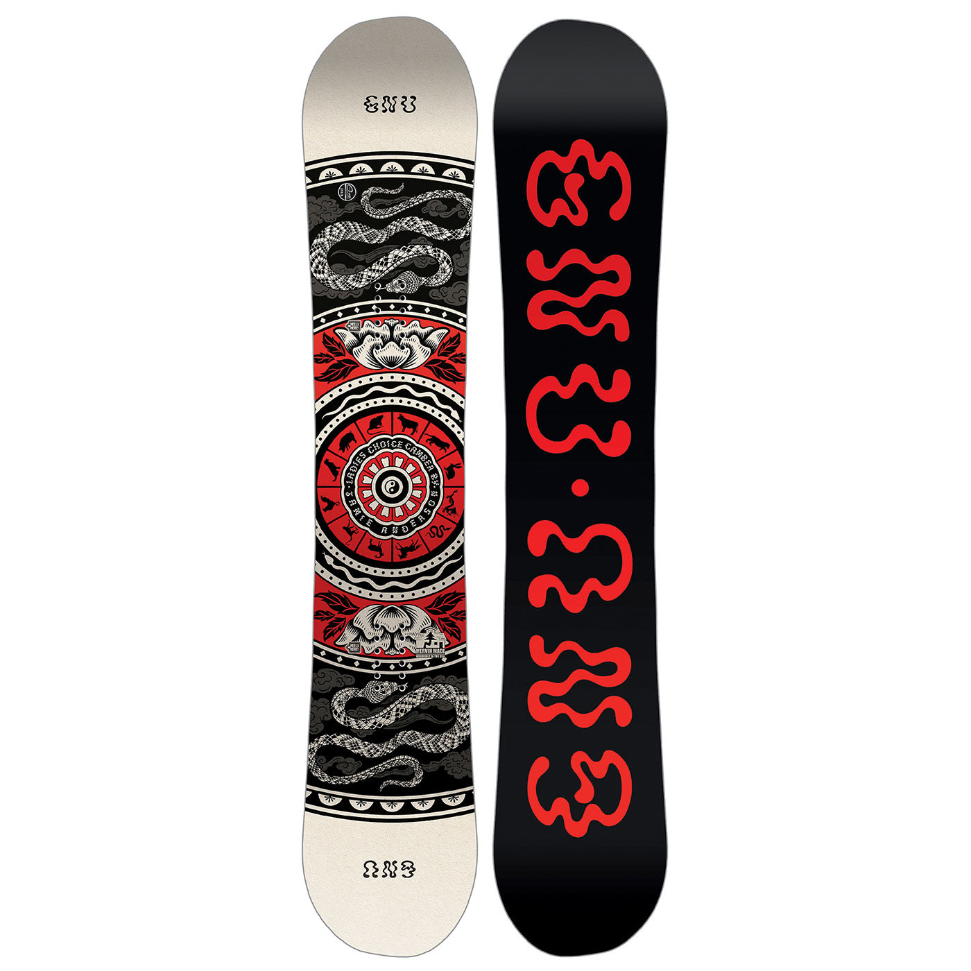 GNU Women's Ladies Choice Camber Snowboard 2026 145.5