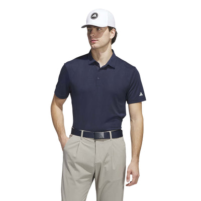 Adidas Men's Ultimate365 Micro Texture Polo Shirt - Collegiate Navy 2025