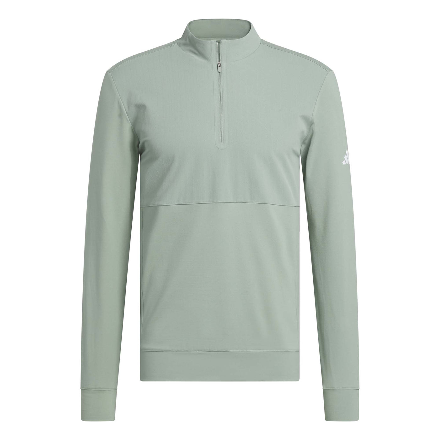 Adidas Men's Ultimate365 Tour Quarter-Zip Pullover - Silver Green 2025 SILVER GREEN