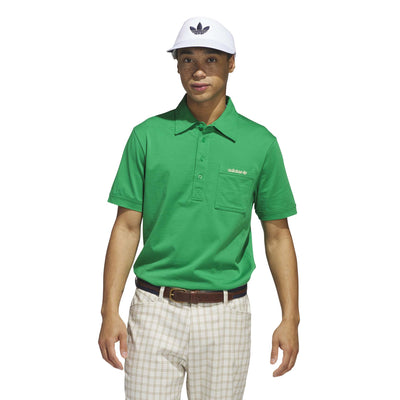 Adidas Men's Originals Archive Pocket Polo Shirt - Green 2025