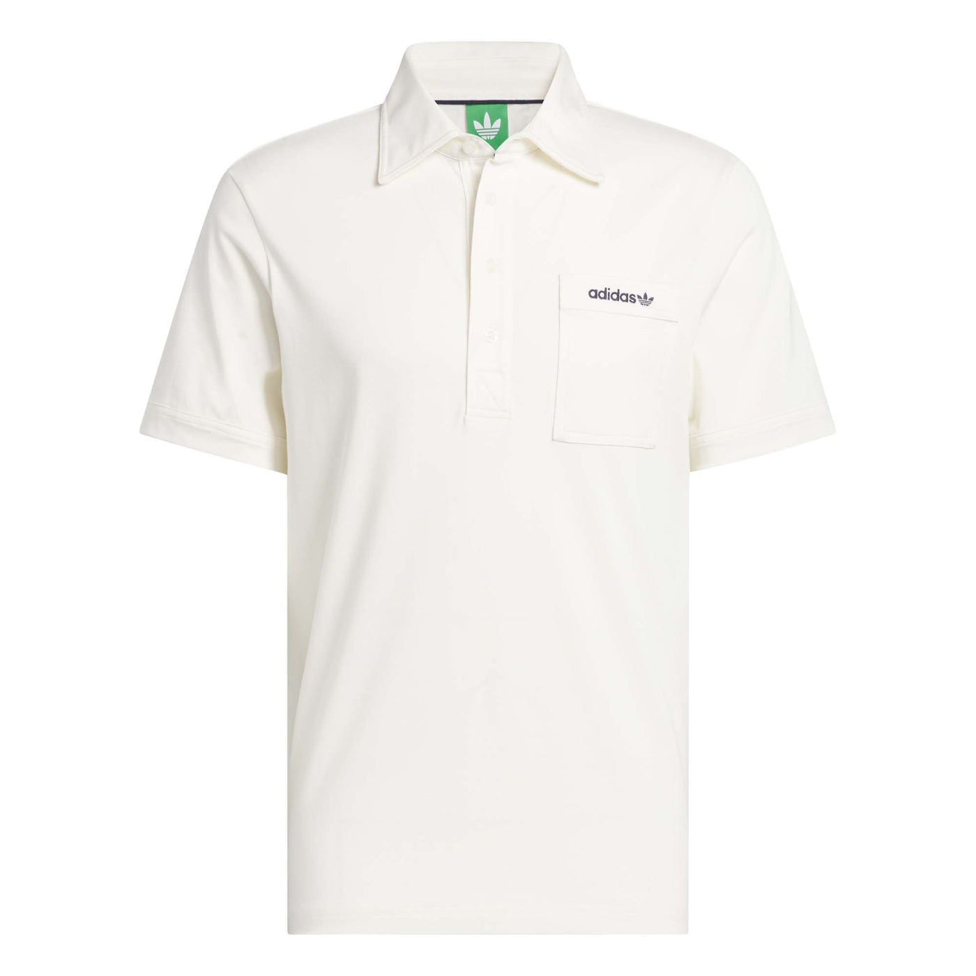 Adidas Men's Originals Archive Pocket Polo Shirt - Chalk White 2025 CHALK WHITE