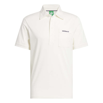 Adidas Men's Originals Archive Pocket Polo Shirt - Chalk White 2025 CHALK WHITE