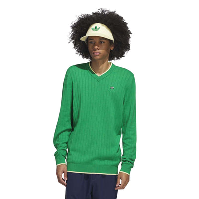 Adidas Men's Originals Cashmere Knit Sweater - Green 2025