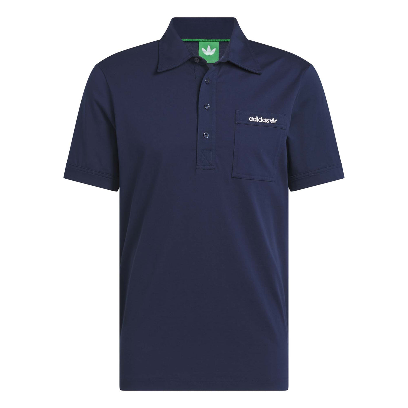 Adidas Men's Originals Archive Pocket Polo Shirt - Night Indigo 2025 NIGHT INDIGO