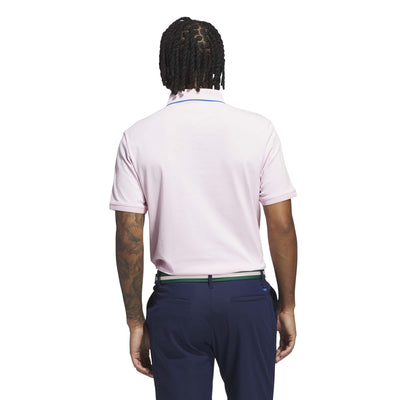 Adidas Men's Originals Twistknit Trefoil Polo Shirt - Clear Pink 2025