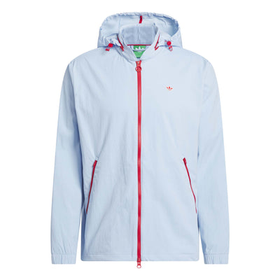 Adidas Men's Originals Convertible Hooded Jacket - Clear Sky 2025 CLEAR SKY