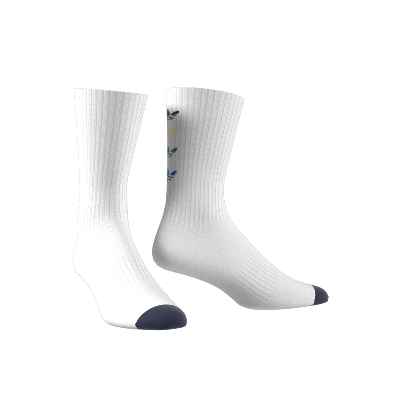 Adidas Originals Golf Trefoil Crew Socks - White 2025 WHITE