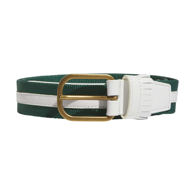Adidas Originals Golf Leather Belt 2025 COLLEGIATE GREEN