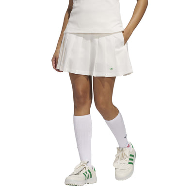 Adidas Women's Originals Pleated Skort - Chalk White 2025