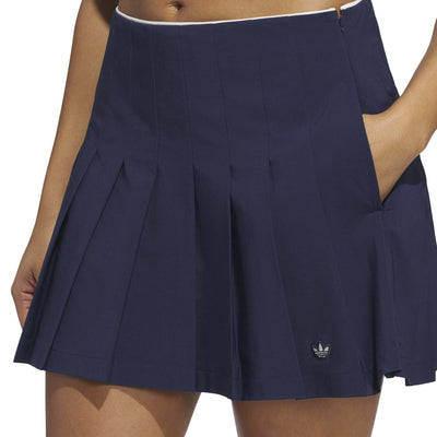 Adidas Women's Originals Pleated Skort - Night Indigo 2025