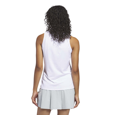 Adidas Women's Ultimate365 Zip Mock Neck - White 2025
