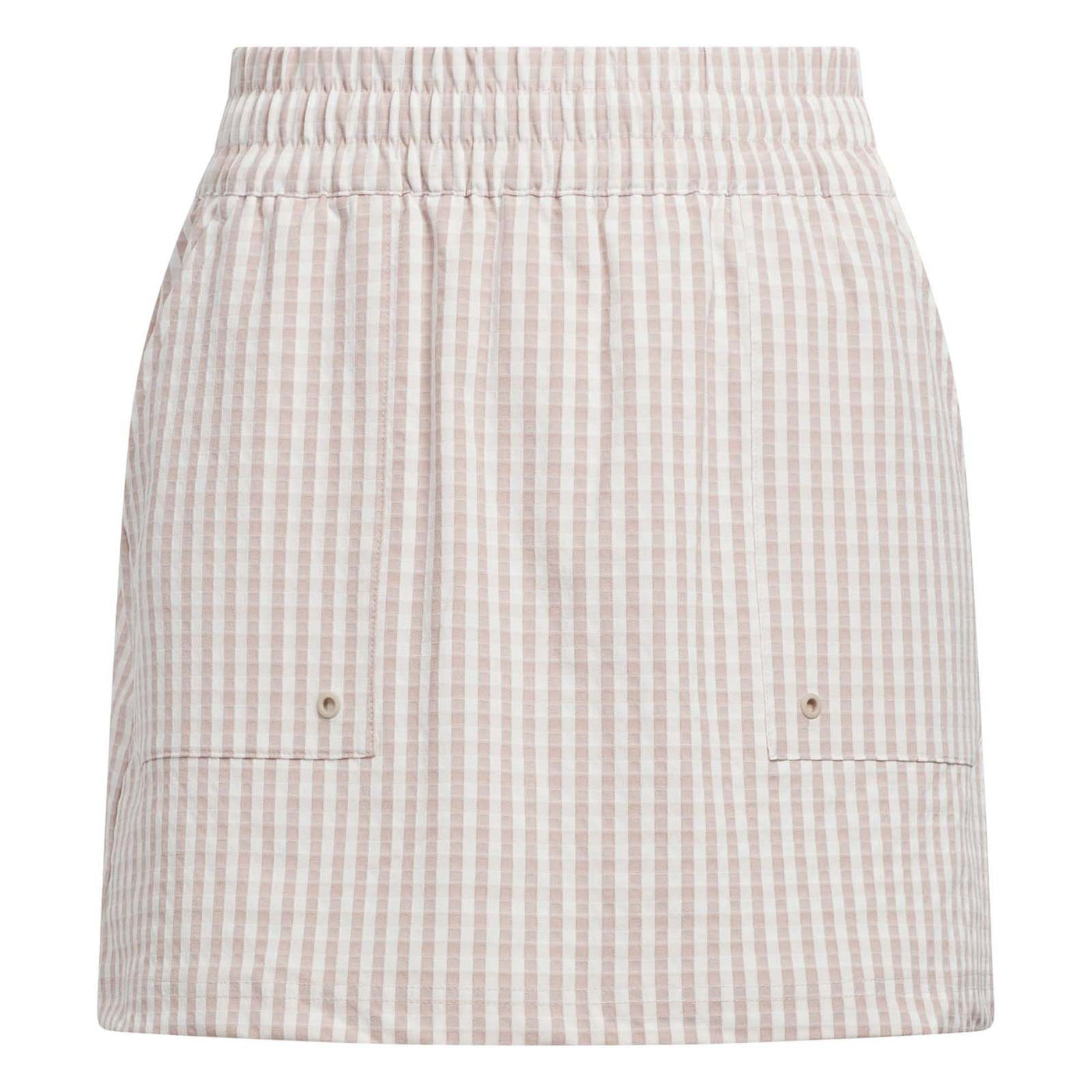 Adidas Women's Ultimate365 Gingham Skort 2025 WONDER TAUPE