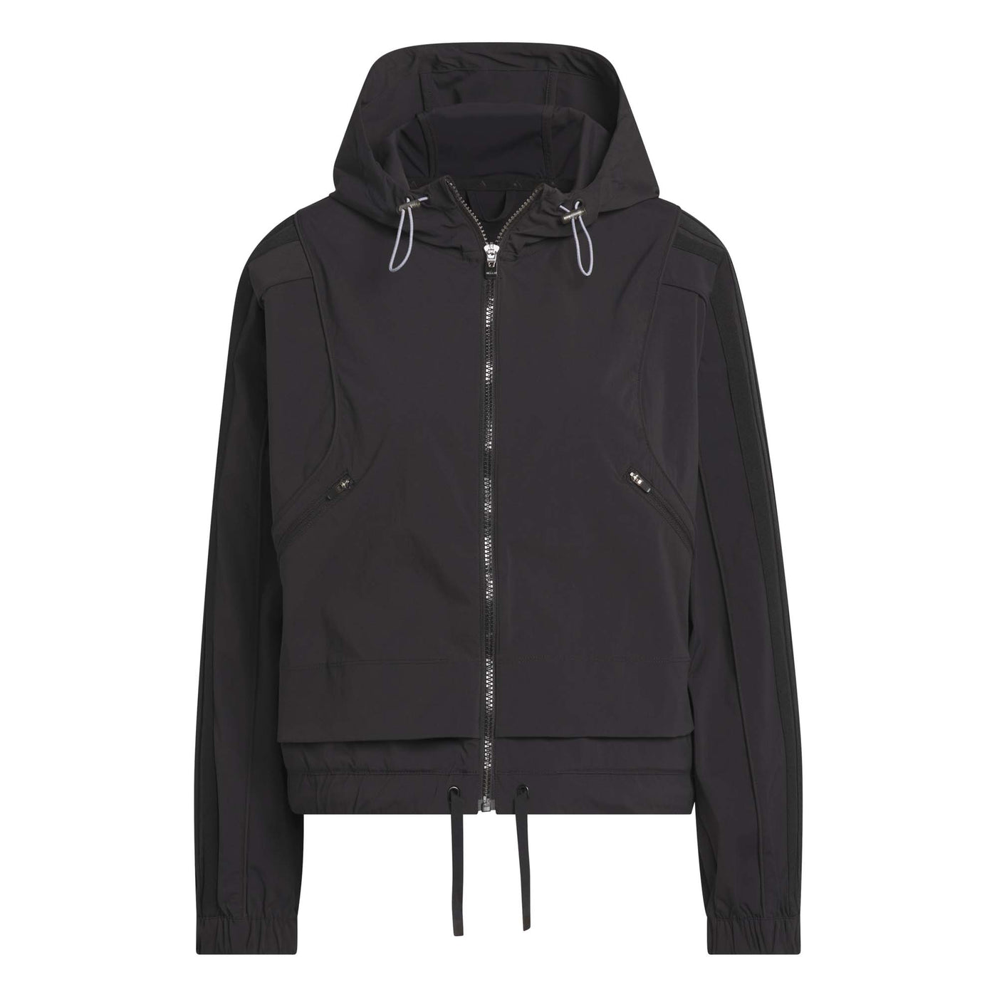 Adidas Women's Beyond Full-Zip Hoodie 2025 BLACK/WHITE