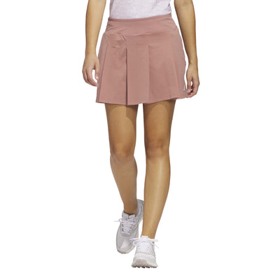 Adidas Women's Ultimate365 Tour Pleated Skort - Warm Clay 2025