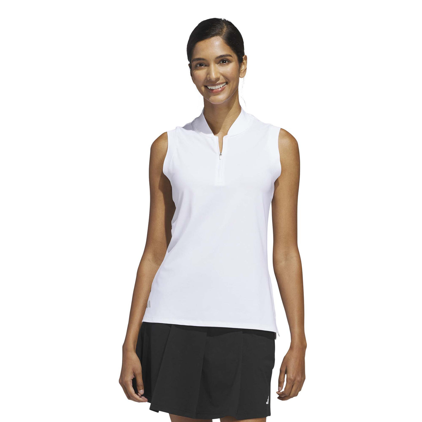 Adidas Women's Ultimate365 Zip Sleeveless Polo 2025