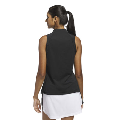 Adidas Women's Ultimate365 Zip Mock Neck - Black 2025