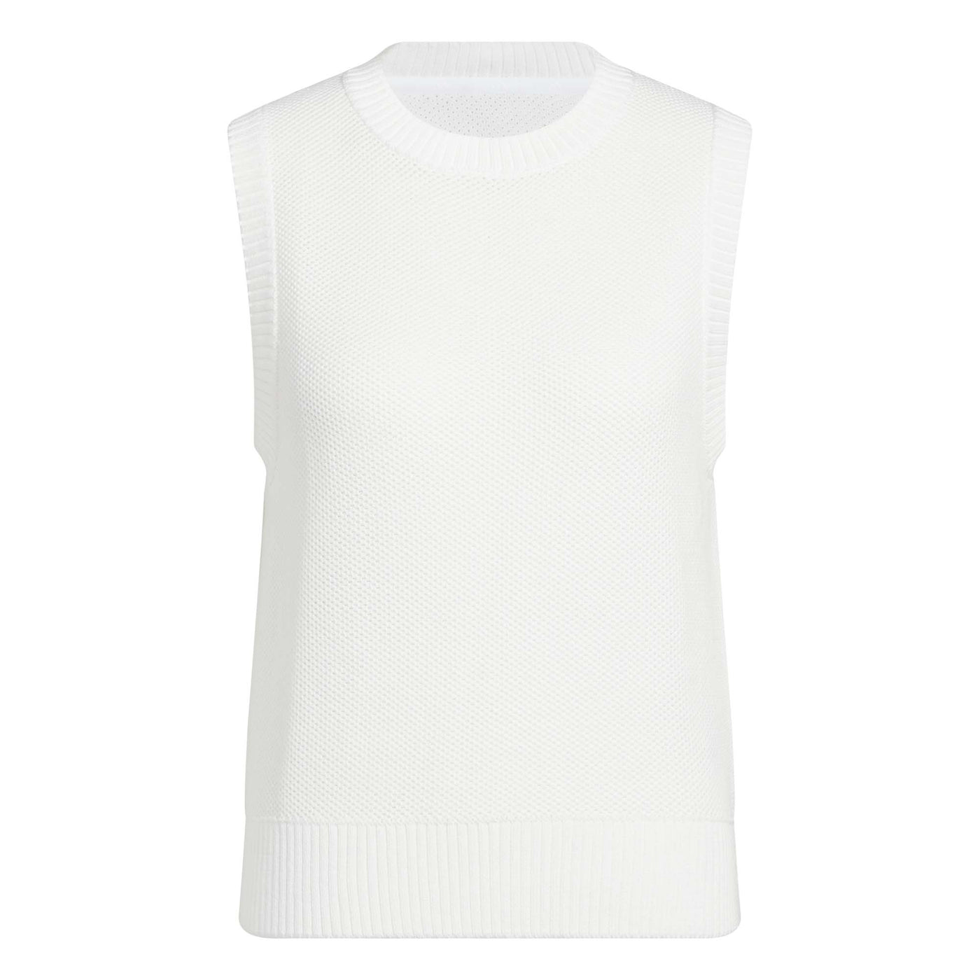 Adidas Women's Ultimate365 Knit Tour Vest 2025 WHITE