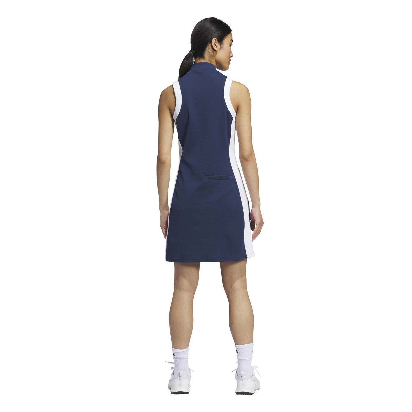 Adidas Women's Ultimate365 Rib Dress - Collegiate Navy 2025