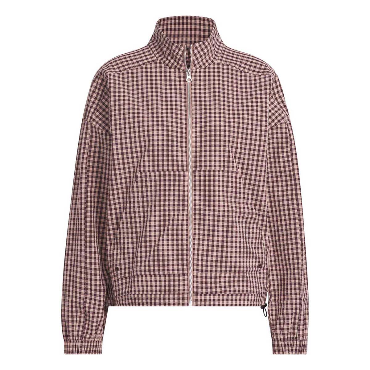 Adidas Women's Ultimate365 Gingham Jacket - Aurora Ruby 2025 AURORA RUBY