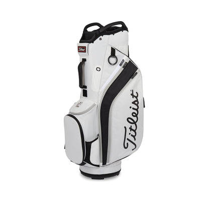 Titleist Cart 14 Golf Bag 2025 WHITE/BLACK/GRAY