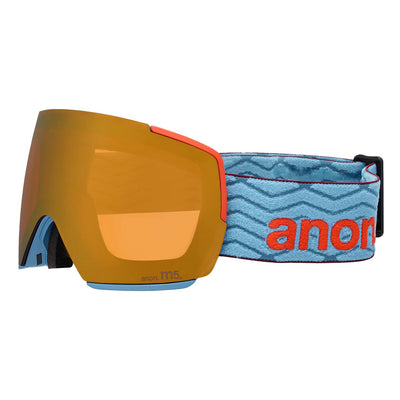Anon M5 Goggles with Bonus Perceive Lens 2026 RETRO BLUE / PERCEIVE SUNNY BRONZE