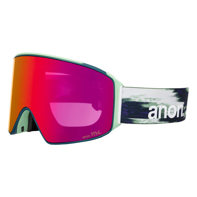 Anon M4 Cylindrical Goggles with Bonus Perceive Lens 2026 FAMILY TREE / PERCEIVE SUNNY RED