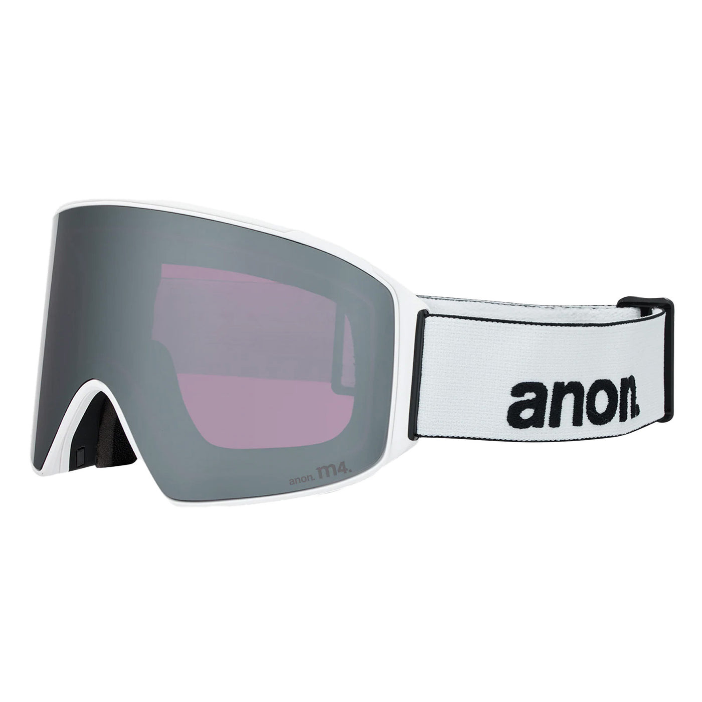 Anon M4 Cylindrical Goggles with Bonus Perceive Lens 2026 WHITE/PERCEIVE SUNNY ONYX