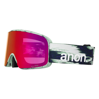 Anon M6 Cylindrical Goggles with Bonus Perceive Lens 2026 FAMILY TREE / PERCEIVE SUNNY RED